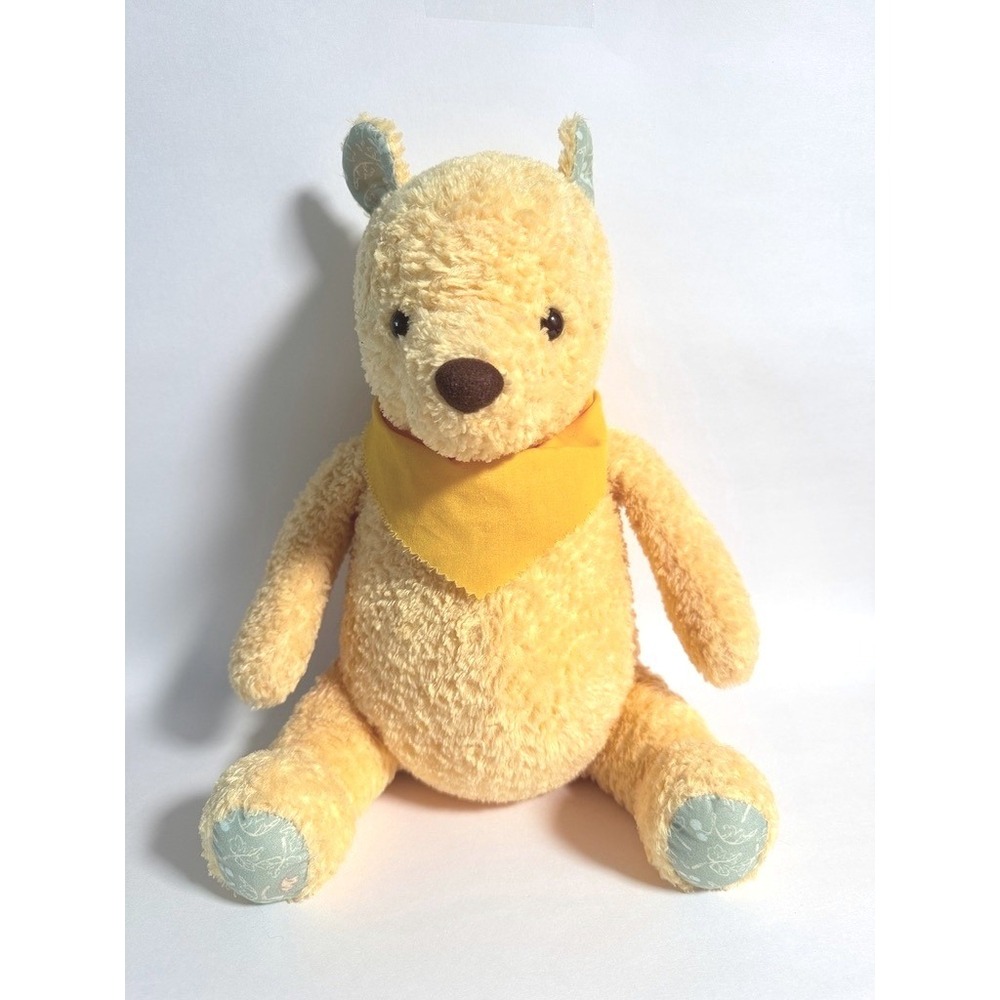 Japanese Nakajima Winnie the Pooh Plush Size 12 inch Disney Kid Mocomoco Texture